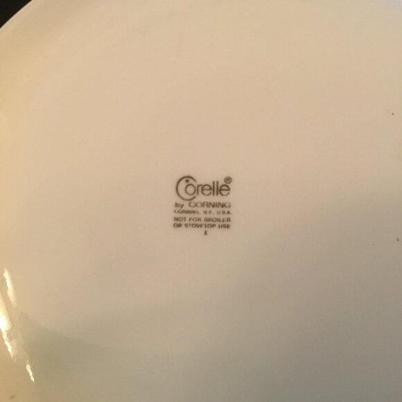 Vintage Corelle Spring Meadows Wildflowers Salad Plates Made In USA - Picture 3 of 3